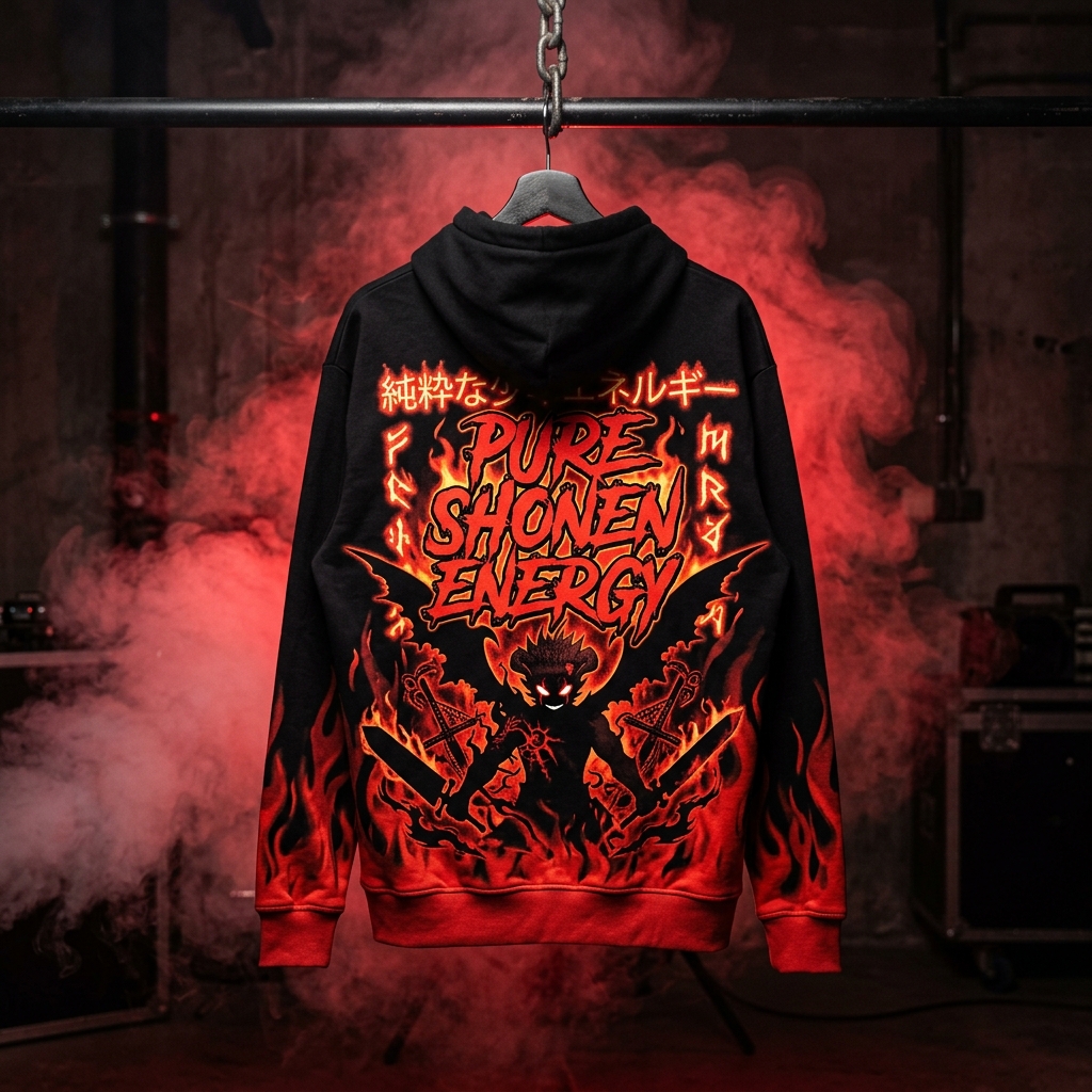 Nation 'Pure Shonen Energy' Fleece Hoodie