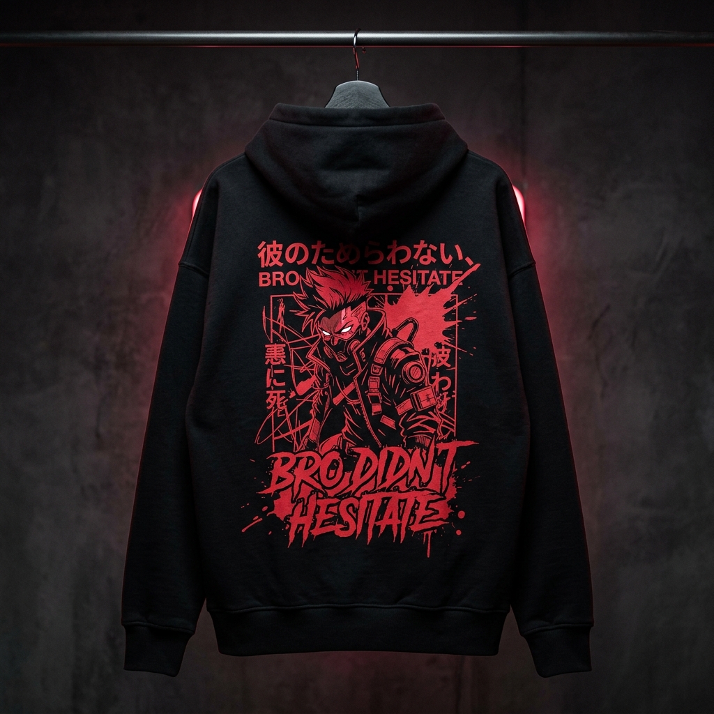 Soul 'Bro Didn't Hesitate' 420GSM Heavyweight Hoodie