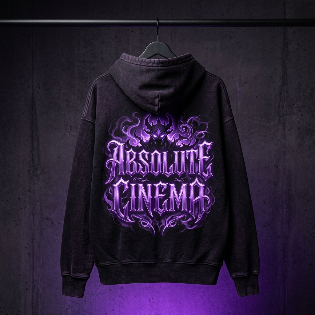 Zenith 'Absolute Cinema' Washed Vintage Hoodie